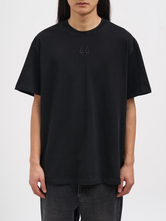 26SS 44레이블 반팔 티셔츠 NB0030556FA706P792 Black