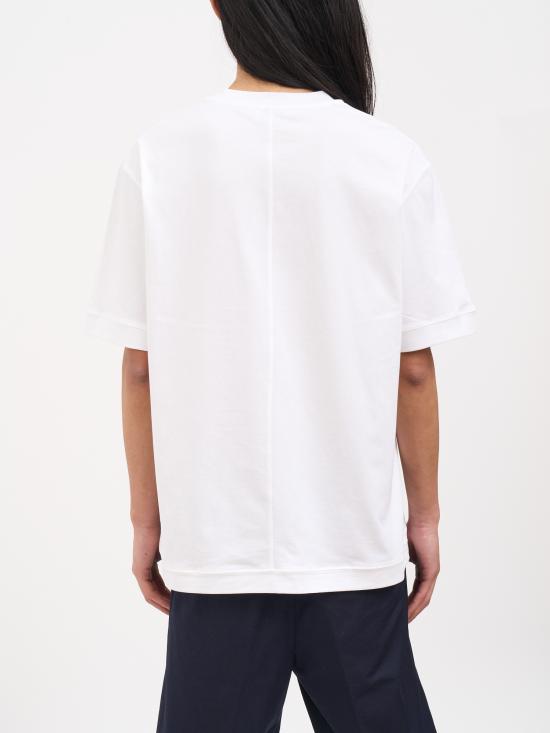 26SS 파올로페코라 반팔 티셔츠 NF01140951101 White - PAOLO PECORA