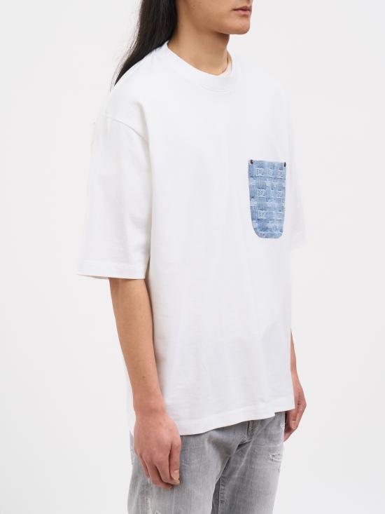 26SS 디스퀘어드2 반팔 티셔츠 NS74GD1554D20106100 White - DSQUARED2