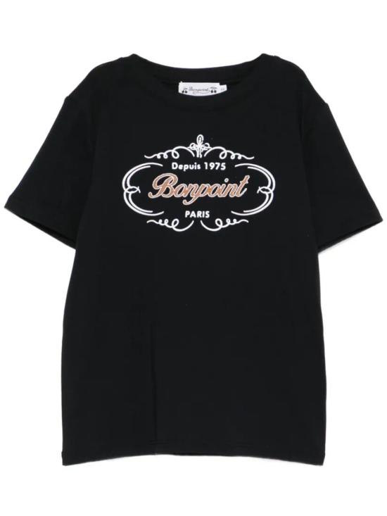 26SS [키즈] 봉쁘앙 티셔츠 S06BTSK00007 199A FAUX NOIR