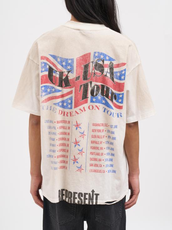 26SS 리프레젠트 반팔 티셔츠 NMLM10059330 Beige - REPRESENT