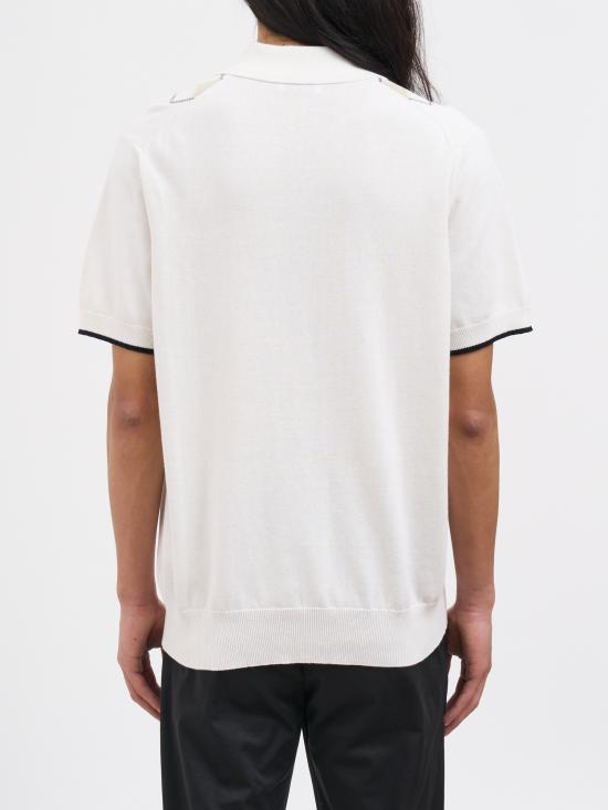 26SS 파올로페코라 스웨터 NA049F9001102 White - PAOLO PECORA