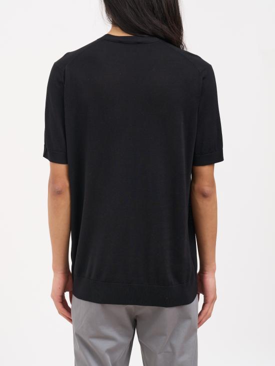 26SS 파올로페코라 스웨터 NA010F2009000 Black - PAOLO PECORA