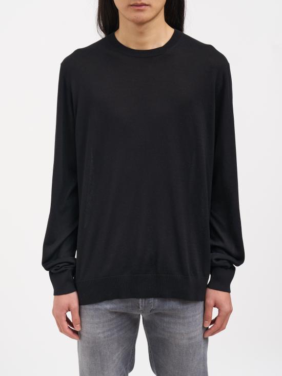 26SS 파올로페코라 스웨터 NA002F2009000 Black