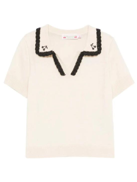 26SS [키즈] 봉쁘앙 캐시미어 니트 S06GJUK00006 103 UPB ECRU