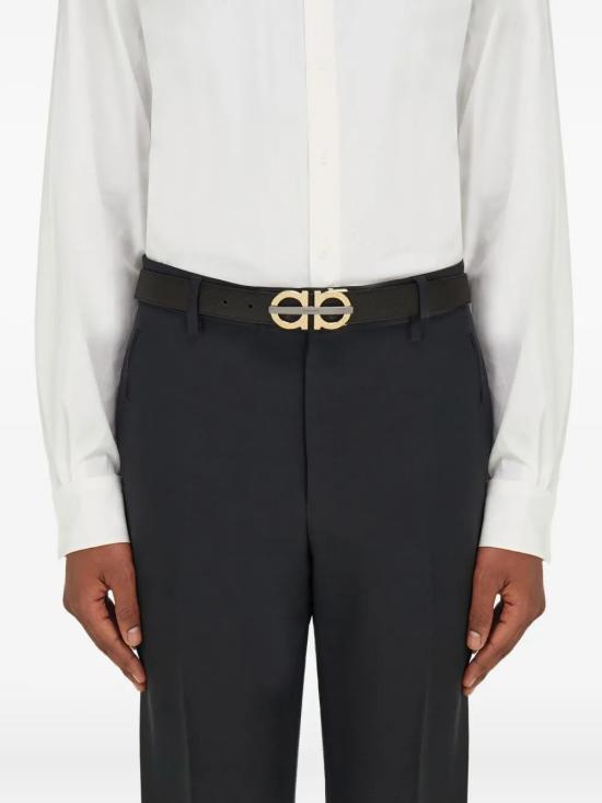 26SS 살바토레 페라가모 가죽 벨트 670632 0788412 T MORO - SALVATORE FERRAGAMO