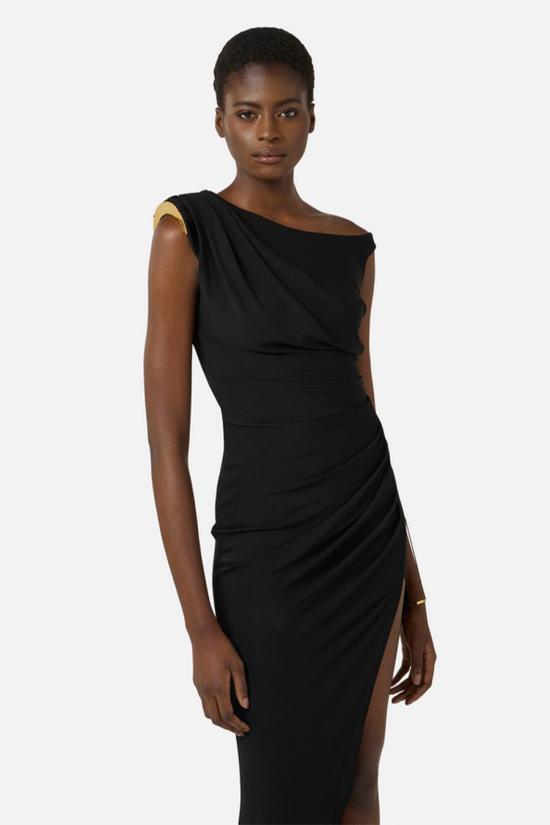 26SS 엘리자베타프랜치 미디 원피스 AB90661E2110 Black - ELISABETTA FRANCHI