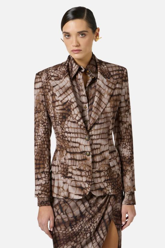 26SS 엘리자베타프랜치 수트 자켓 GI20761E2644 Brown - ELISABETTA FRANCHI