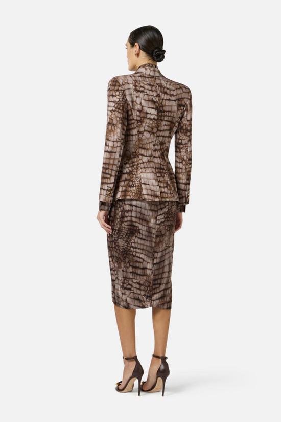 26SS 엘리자베타프랜치 수트 자켓 GI20761E2644 Brown - ELISABETTA FRANCHI