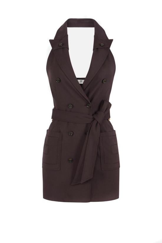 26SS 엘리자베타프랜치 미디 원피스 AB91461E2644 Brown