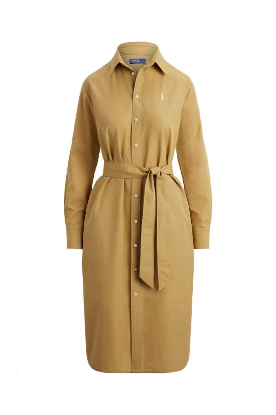 26SS 폴로 랄프로렌 미디 원피스 211A96346003 Brown