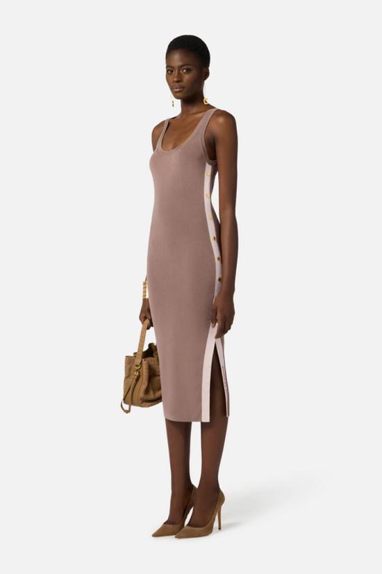 26SS 엘리자베타프랜치 미디 원피스 AM03S61E2727 Multicolor - ELISABETTA FRANCHI