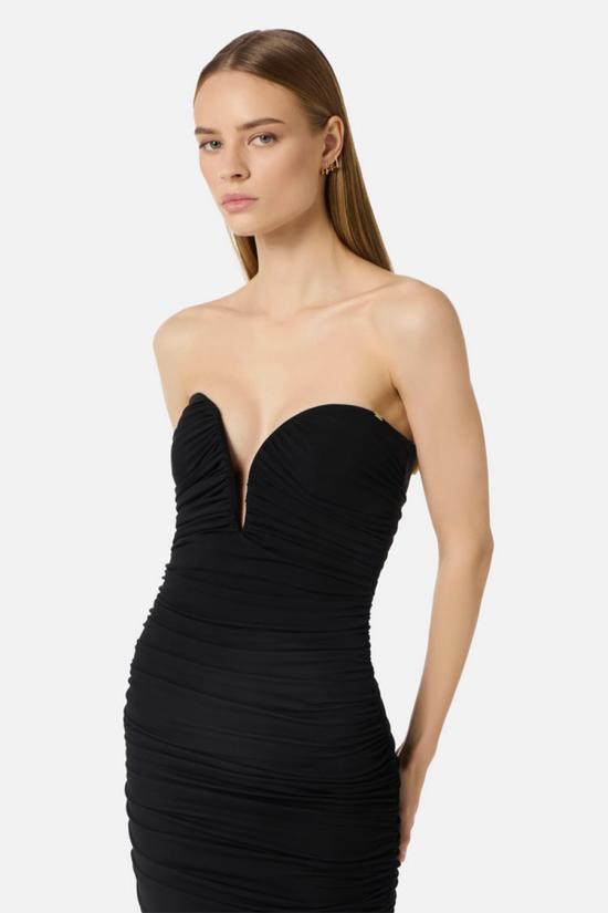 26SS 엘리자베타프랜치 미디 원피스 AB90861E2110 Black - ELISABETTA FRANCHI