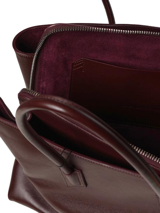 26SS 디 아티코 라 파세지아타 미디엄 탑 핸들 백 250WAH00054 LBT019AA851 PLUM - THE ATTICO