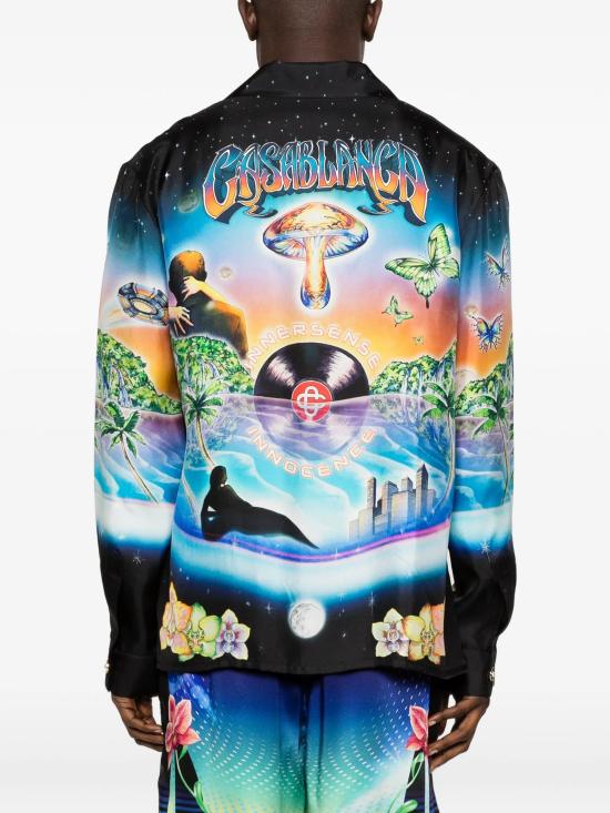 26SS 카사블랑카 긴팔 셔츠 MSS26SH00604 INNOCENCE - CASABLANCA