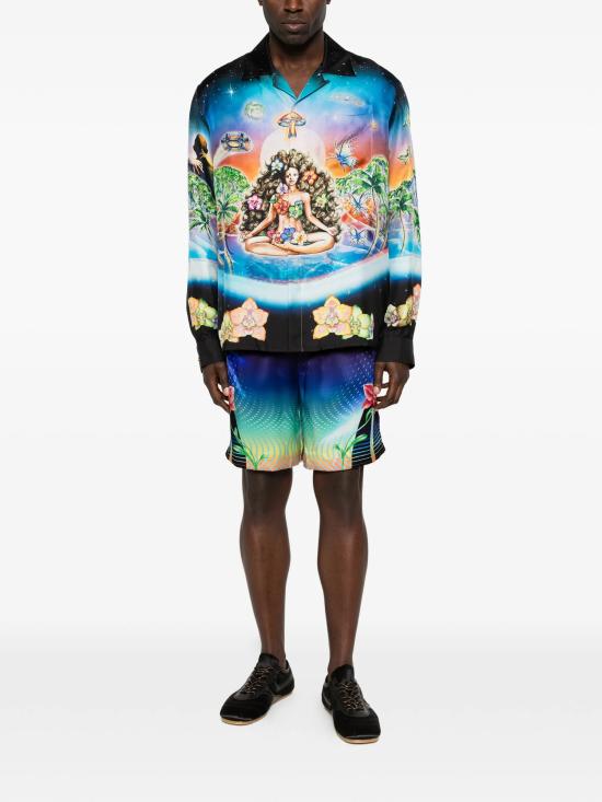 26SS 카사블랑카 긴팔 셔츠 MSS26SH00604 INNOCENCE - CASABLANCA