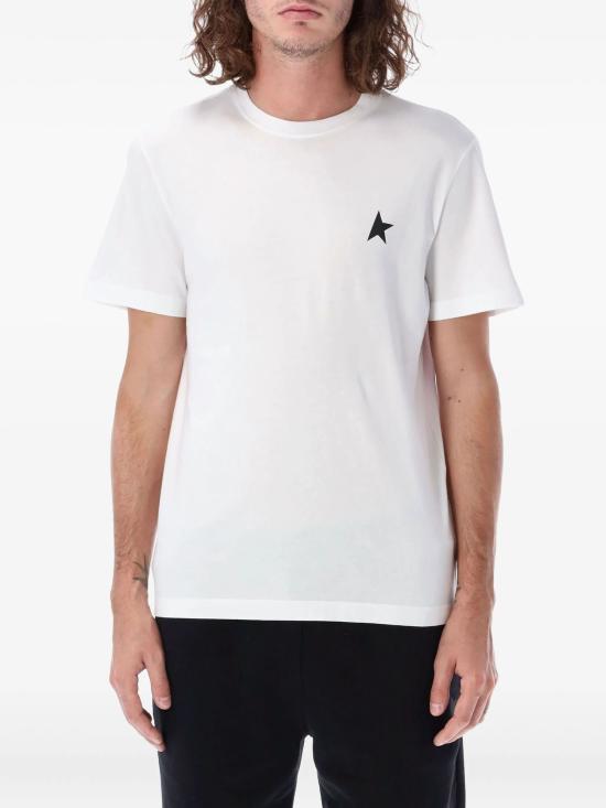 26SS 골든구스 반팔 티셔츠 GMP01220P000593 10364 OPTIC WHITE BLACK