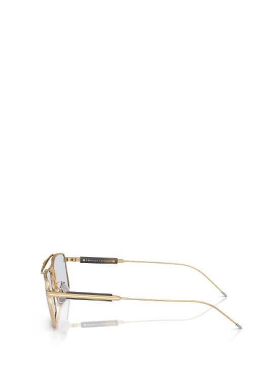 26FW 브루넬로 쿠치넬리 안경 BC1006T 5016 SHINY GOLD 18K - BRUNELLO CUCINELLI