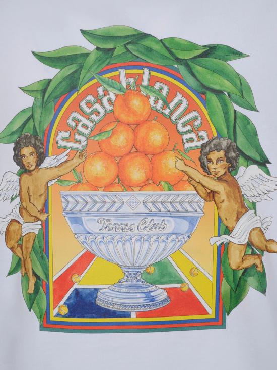 26SS 카사블랑카 반팔 티셔츠 MSS26JTS0011 ARCHES - CASABLANCA