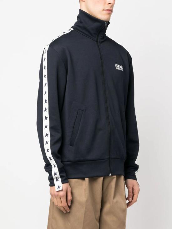 26SS 골든구스 화이트 스타 트랙 자켓 GMP00875P000520 50767 DARK BLUE WHITE - GOLDEN GOOSE