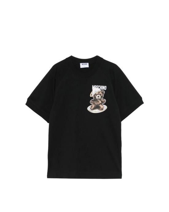 25FW 모스키노 반팔 티셔츠 0725 5541 1555 NERO