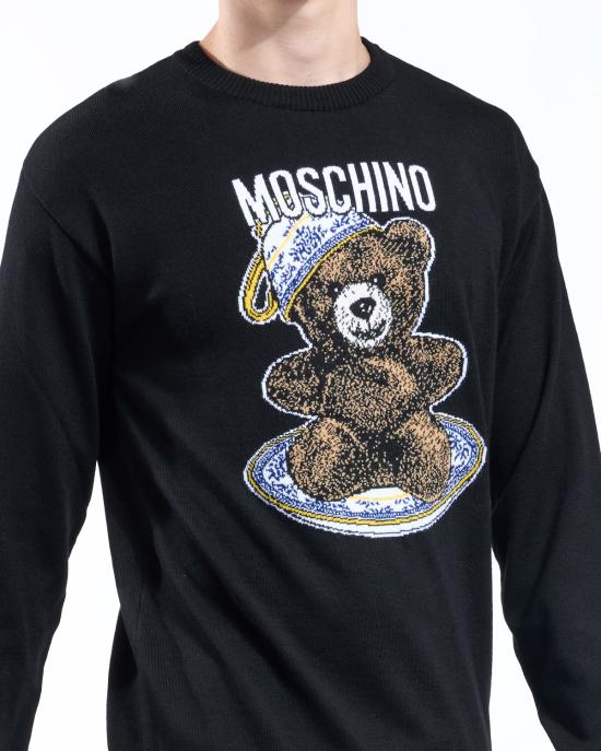 25FW 모스키노 스웨터 0929 5200 2555 NERO - MOSCHINO