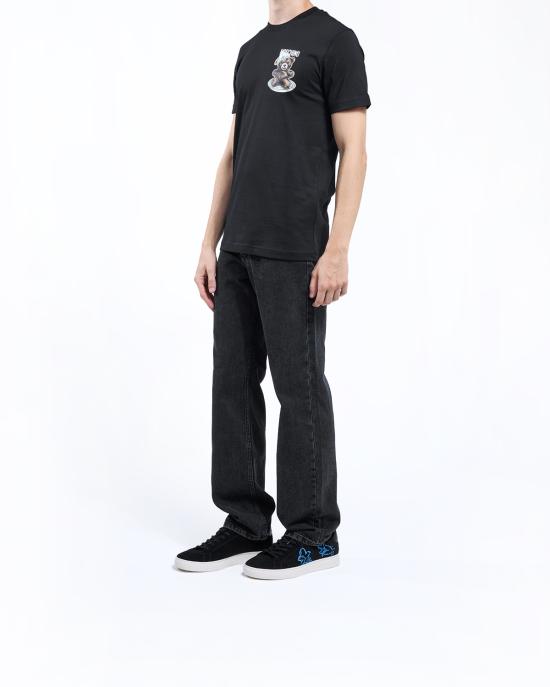 25FW 모스키노 반팔 티셔츠 0721 5241 1555 NERO - MOSCHINO