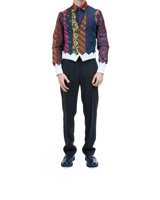 25FW 모스키노 니트 베스트 1001 5253 1888 MULTICOLOR - MOSCHINO