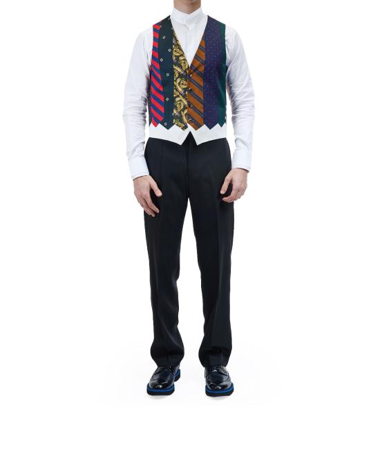 25FW 모스키노 니트 베스트 1001 5253 1888 MULTICOLOR - MOSCHINO