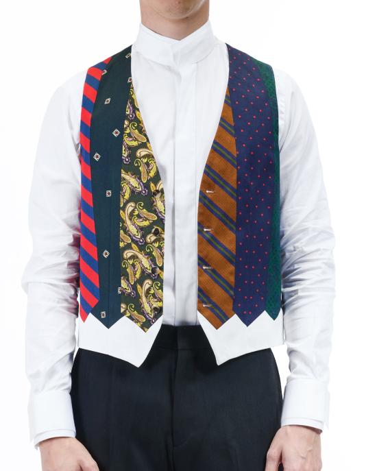 25FW 모스키노 니트 베스트 1001 5253 1888 MULTICOLOR - MOSCHINO