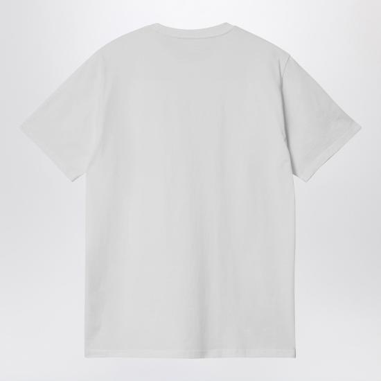 26SS 칼하트 WIP 숏슬리브 포켓 티셔츠 I030434CO White - CARHARTT WIP