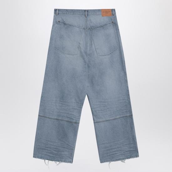 26SS 발렌시아가 미니멀 배기 팬츠 857216TTWB1 Light blue - BALENCIAGA