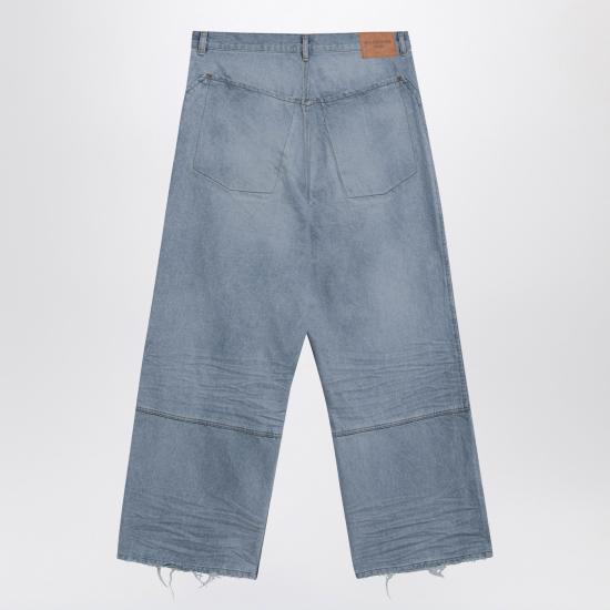 26SS 발렌시아가 미니멀 배기 팬츠 857216TTWB1 Light blue - BALENCIAGA