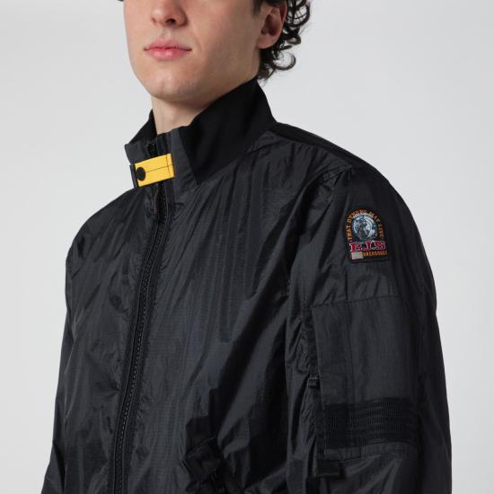 26SS 파라점퍼스 봄버 자켓 26SMPMJKRV03NY Black - PARAJUMPERS