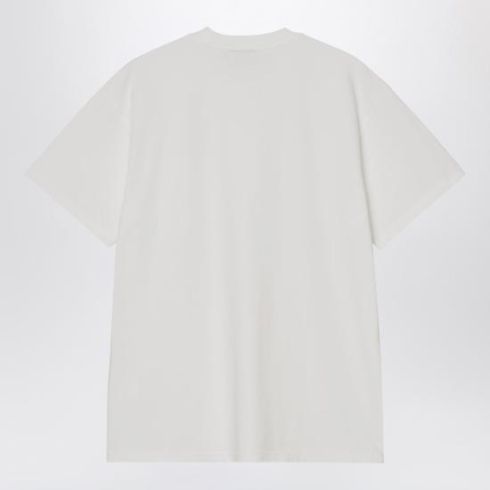 26SS 칼하트 WIP 숏슬리브 폰드 코프스 포켓 티셔츠 I036199CO White - CARHARTT WIP