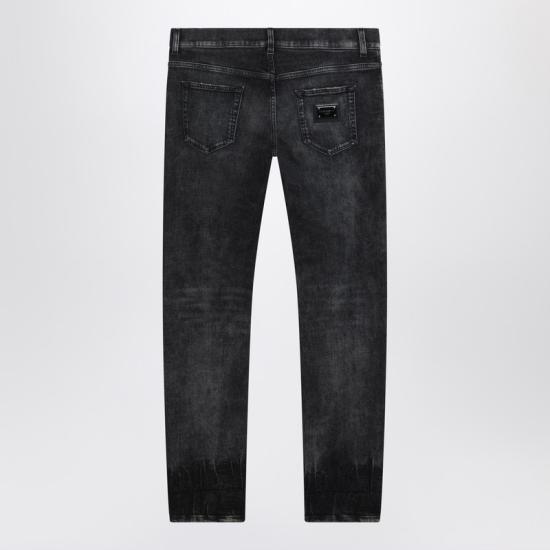 26SS 돌체앤가바나 스트레이트 팬츠 GY07CDG8ON4 Black - DOLCE & GABBANA