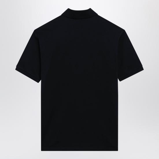 26SS 구찌 자수 코튼 피케 폴로 셔츠 854796XJHQP Blue - GUCCI