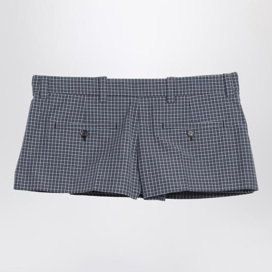 26SS 미우미우 숏 스커트 MG2647OOO19CW Blue - MIU MIU