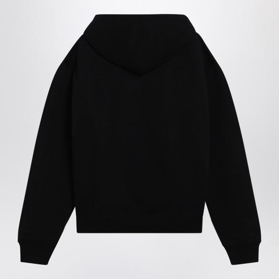 26SS 아미 후드 티셔츠 HSW765730 Black - AMI