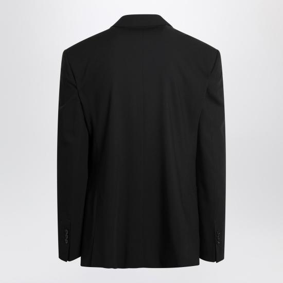 26SS 아미 뉴 울 스트레이트 싱글 브레스티드 자켓 HBV763WV0194 Black - AMI