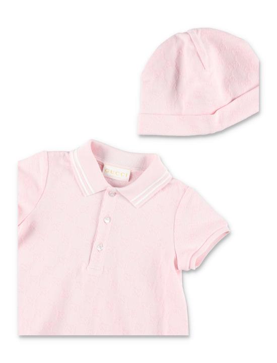 26SS [키즈] 구찌 캐주얼 세트 849683XJHBA 5399 BABY PINK - GUCCI