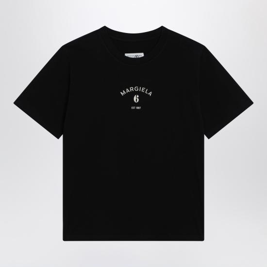 26SS MM6 메종마르지엘라 반팔 티셔츠 SH2GC0038M20048 Black