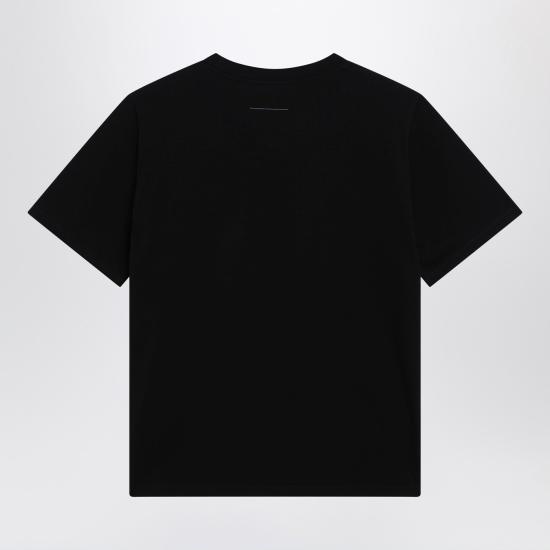 26SS MM6 메종마르지엘라 반팔 티셔츠 SH2GC0038M20048 Black - MM6 MAISON MARGIELA