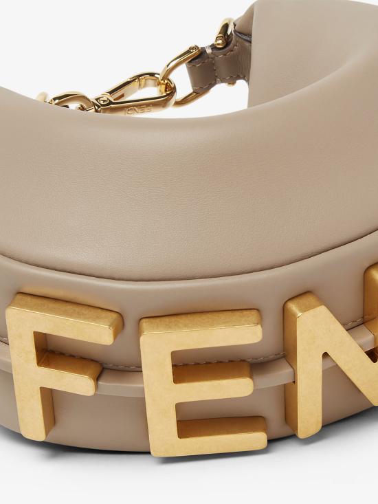 26SS 펜디 펜디그라피 미니 호보백 8BS081A5DY F1JCT Grey - FENDI