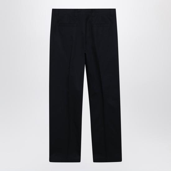 26SS 구찌 프린트 코튼 트윌 팬츠 854264ZAQH5 Blue - GUCCI