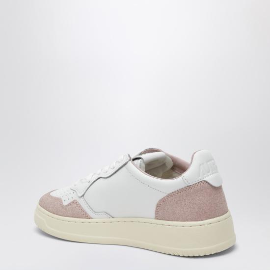 26SS 오트리 메달리스트 로우 레더 스니커즈 AULWPK06 White - AUTRY