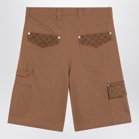 26SS 구찌 숏팬츠 851721ZAUJI Brown - GUCCI