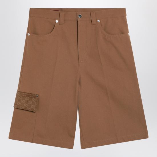 26SS 구찌 숏팬츠 851721ZAUJI Brown