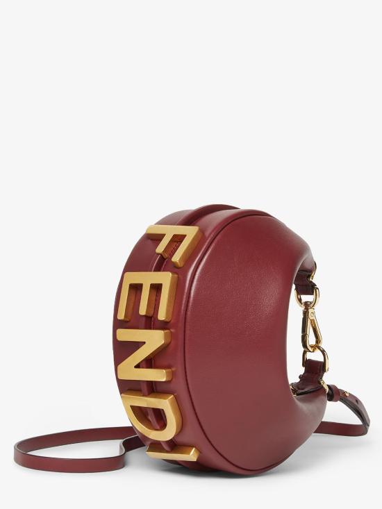 26SS 펜디 펜디그라피 미니 호보백 8BS081A5DY F1UQF Red - FENDI