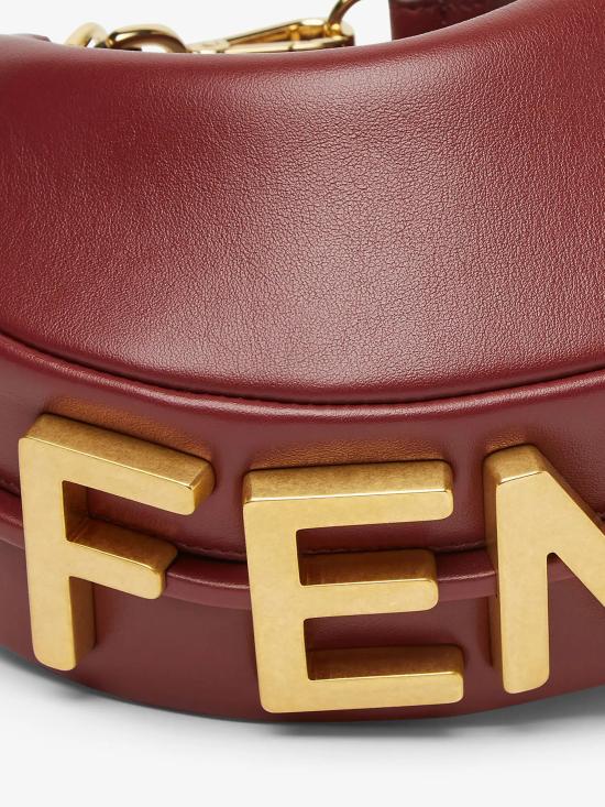 26SS 펜디 펜디그라피 미니 호보백 8BS081A5DY F1UQF Red - FENDI